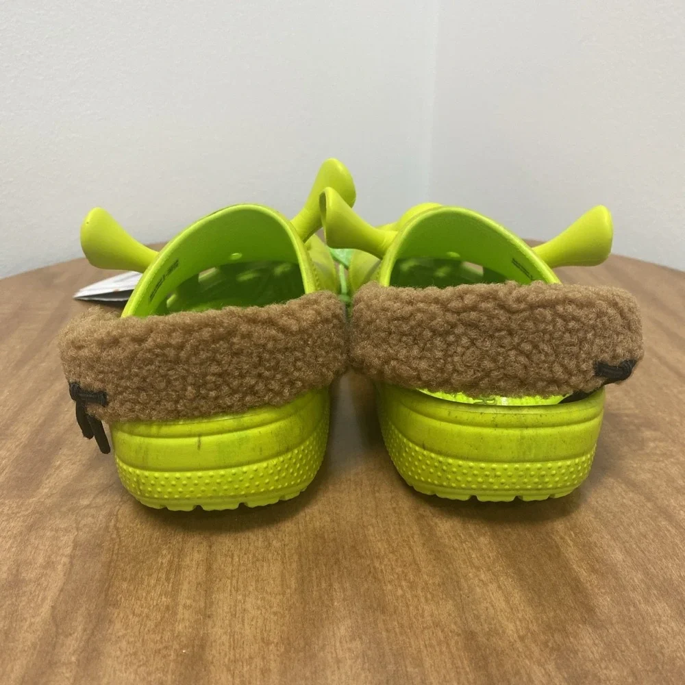 Crocs Classic Dreamworks Shrek Clog Size J2 Juniors Kid's Green
